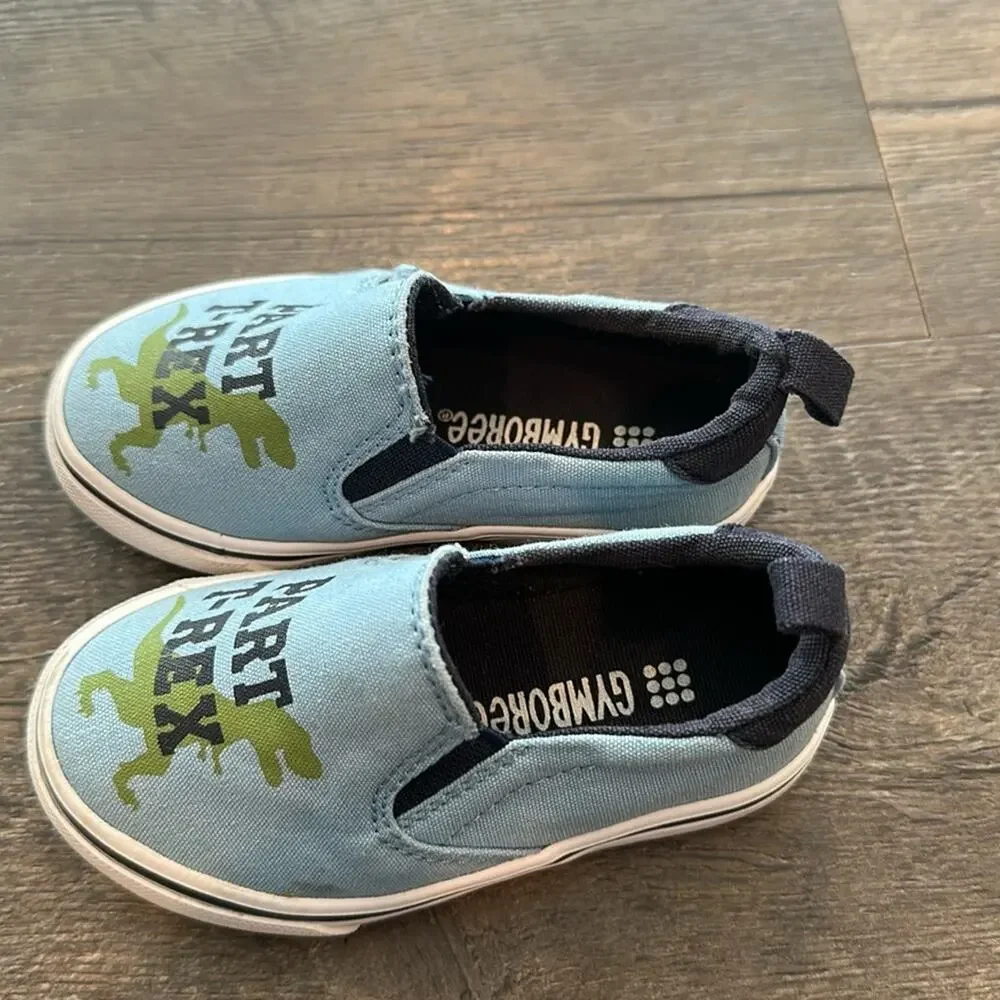Gymboree‎ Baby Boy 5 T-Rex Slip On Boat Shoe